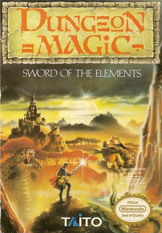 Dungeon Magic: Sword of the Elements - NES
