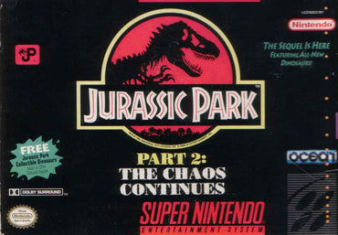 Jurassic Park Part 2: The Chaos Continues - SNES