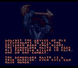 WeaponLord - SNES