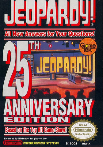 Jeopardy!: 25th Anniversary Edition - NES