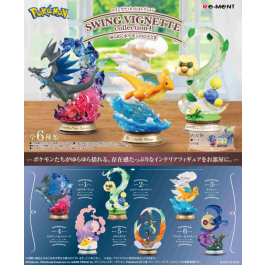 Re-Ment: Pokemon - SWING VIGNETTE Collection 4: Yurameku Pokemon Moments (Box of 6) (1225)
