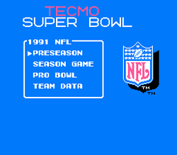 Tecmo Super Bowl - NES