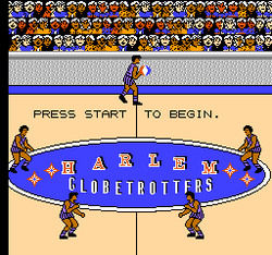 Harlem Globetrotters - NES