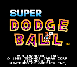 Super Dodge Ball - NES