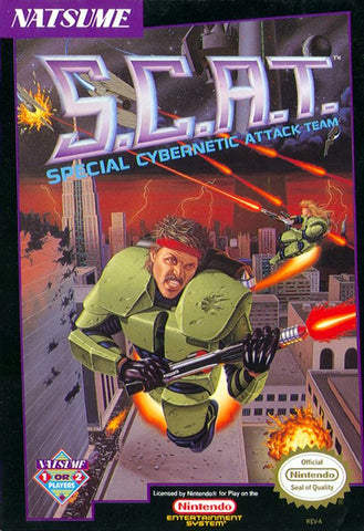 S.C.A.T.: Special Cybernetic Attack Team - NES