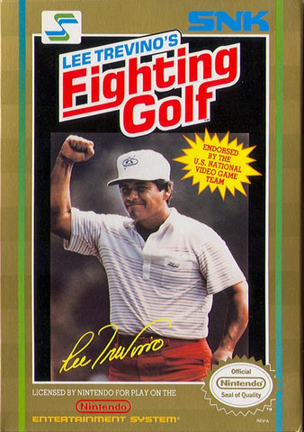 Lee Trevino's Fighting Golf - NES