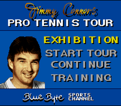 Jimmy Connors Pro Tennis Tour - SNES