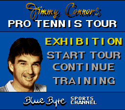 Jimmy Connors Pro Tennis Tour - SNES