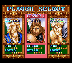 Knights of the Round - SNES