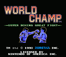World Champ - NES
