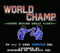 World Champ - NES