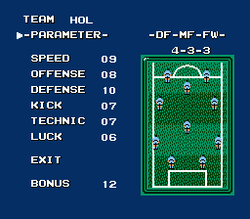 Konami Hyper Soccer - NES