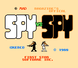 Spy vs Spy - NES