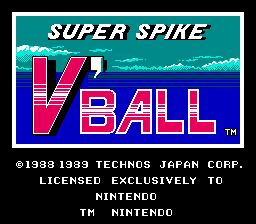 U.S. Championship V'Ball - NES
