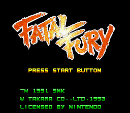Fatal Fury - SNES
