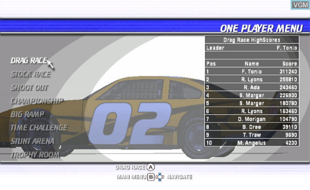 Maximum Racing: Drag & Stock Racer - Wii Original