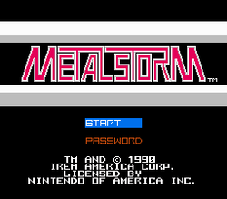 Metal Storm - NES