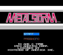 Metal Storm - NES