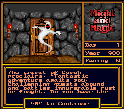 Might and Magic II: Gates to Another World - SNES