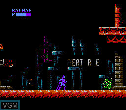 Batman The Video Game - NES