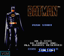 Batman The Video Game - NES