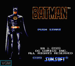 Batman The Video Game - NES