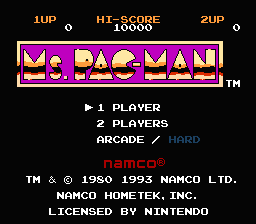 Ms. Pac-Man - NES