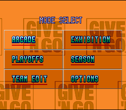 NBA Give 'n Go - SNES