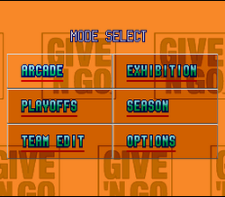 NBA Give 'n Go - SNES