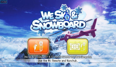 We Ski & Snowboard - Wii Original
