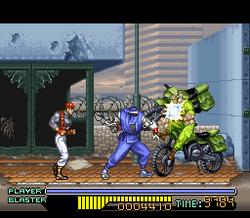 Ninja Warriors - SNES