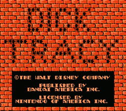Dick Tracy - NES