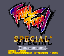 Fatal Fury Special - SNES