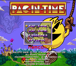 Pac-in-Time - SNES