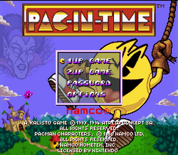 Pac-in-Time - SNES