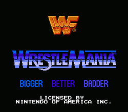 WWF Wrestlemania - NES