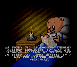 Porky Pig's Haunted Holiday - SNES