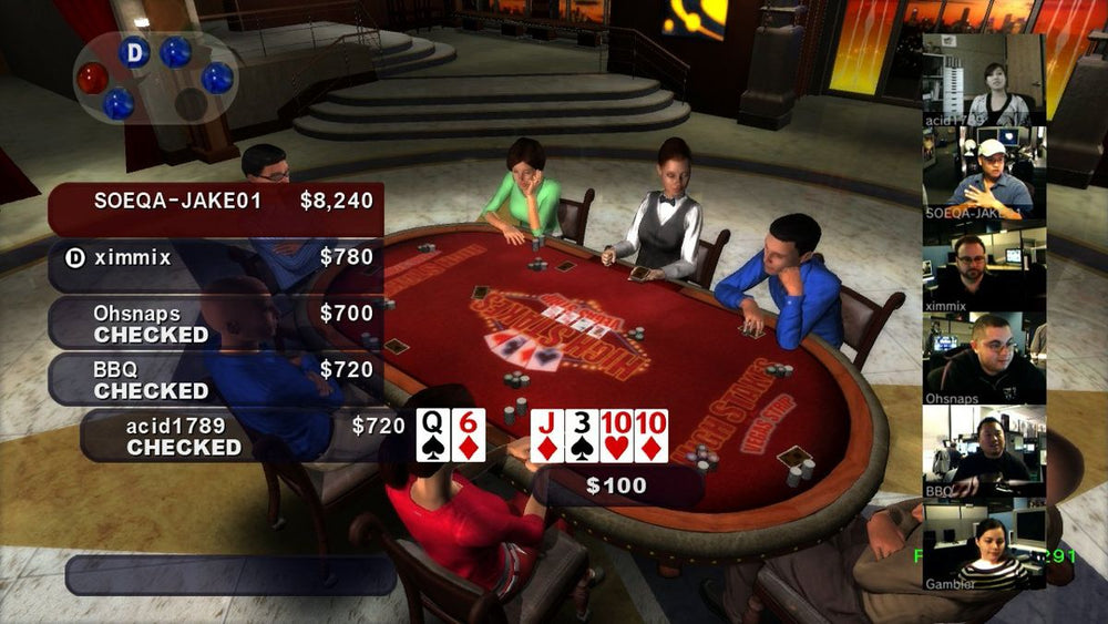 High Stakes on the Vegas Strip: Poker Edition - PS3