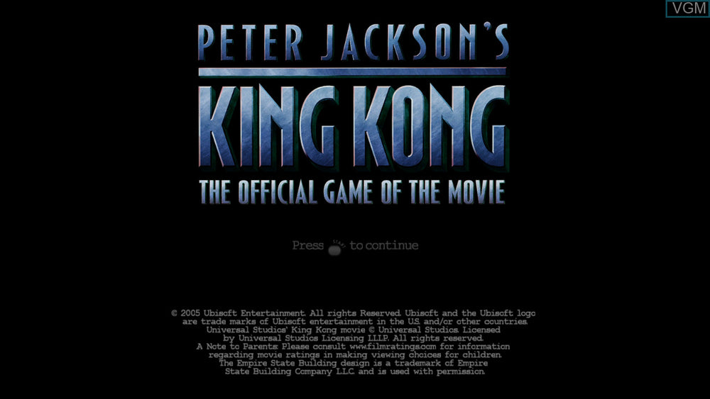 Peter Jackson's King Kong - X360