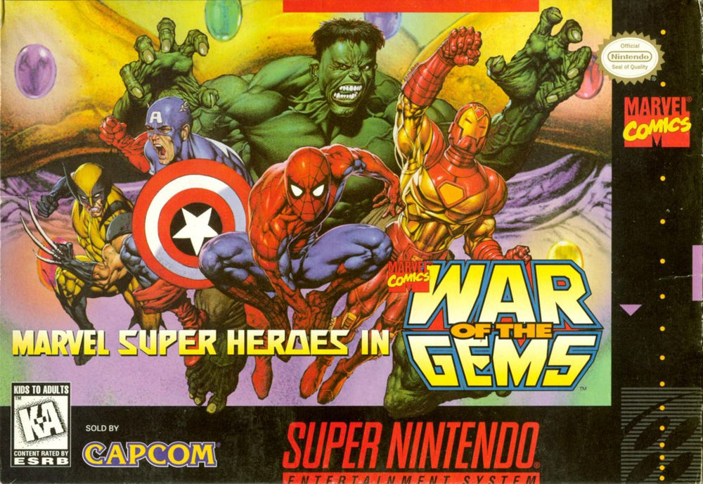 Marvel Super Heroes in War of the Gems - SNES