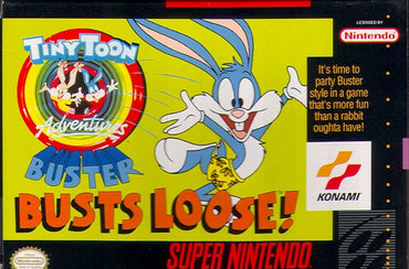 Tiny Toon Adventures: Buster Busts Loose! - SNES
