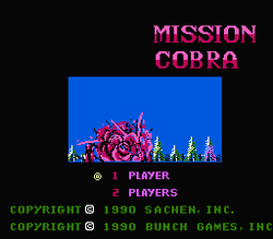 Mission Cobra - NES