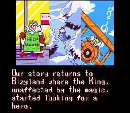 Cacoma Knight in Bizyland - SNES