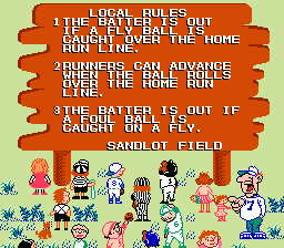 Dusty Diamond's All-Star Softball - NES