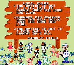 Dusty Diamond's All-Star Softball - NES