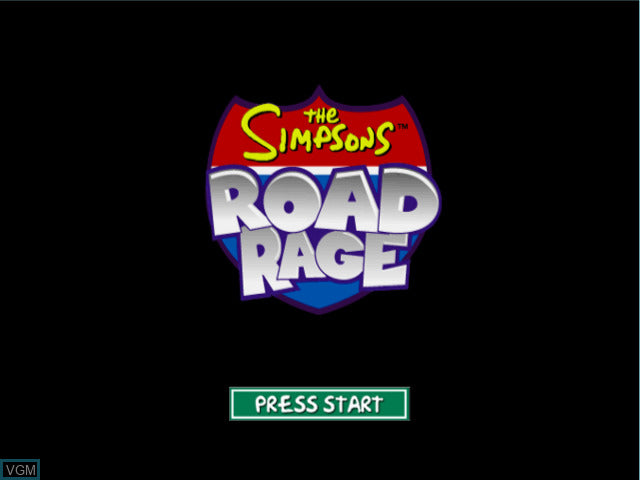 The Simpsons Road Rage - XBox Original