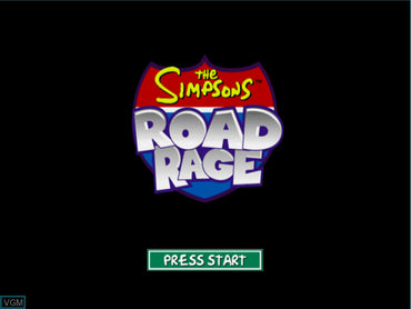 The Simpsons Road Rage - XBox Original
