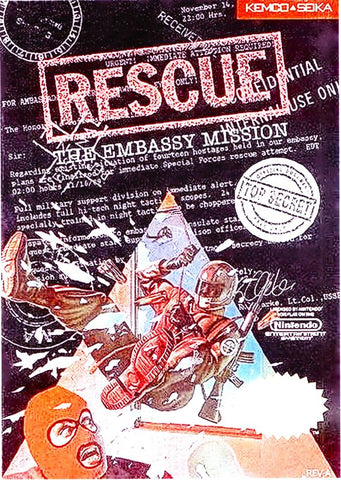 Rescue: The Embassy Mission - NES