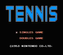 Tennis - NES