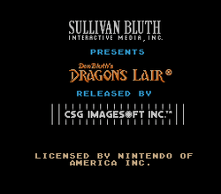 Dragon's Lair - NES